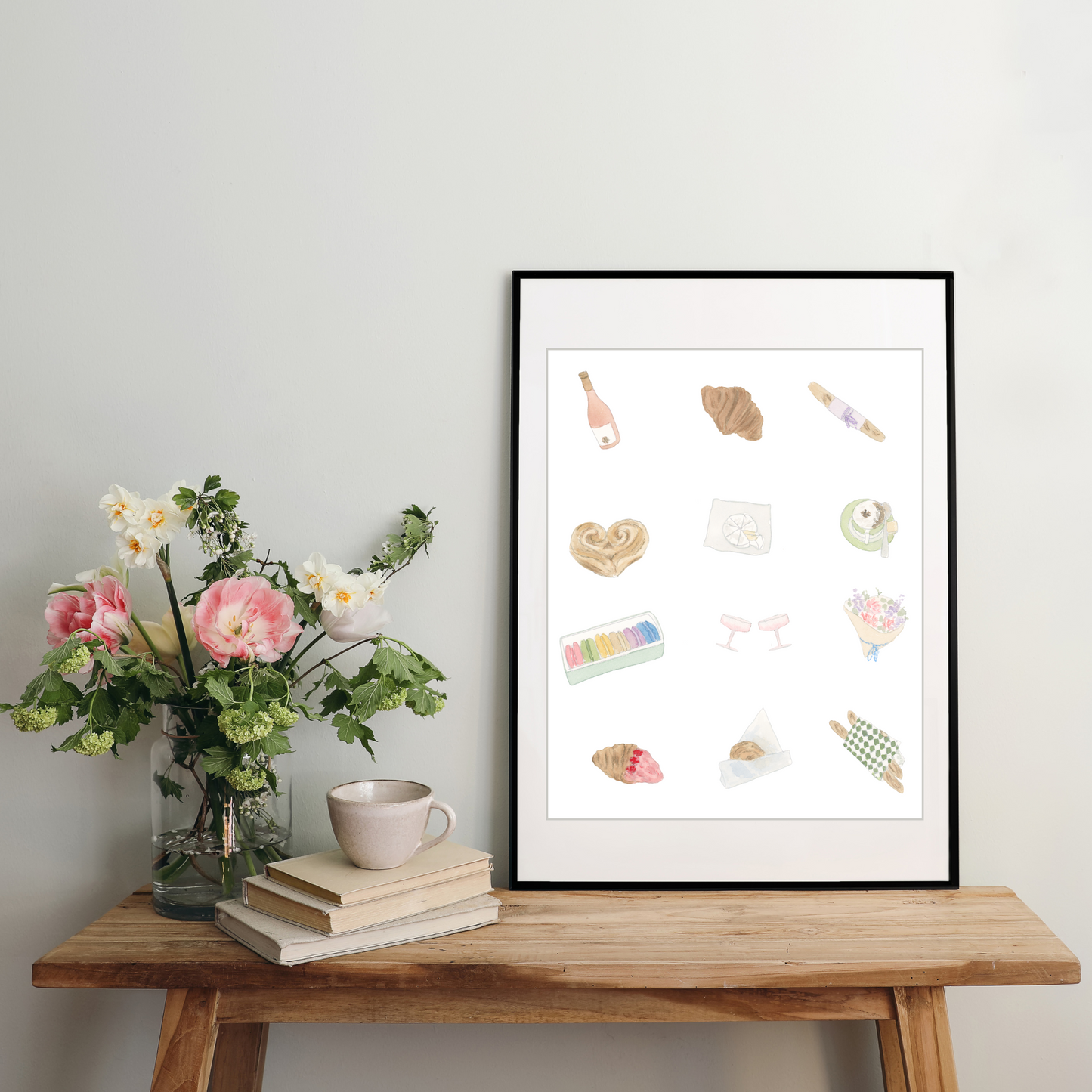 French Charms Art Print