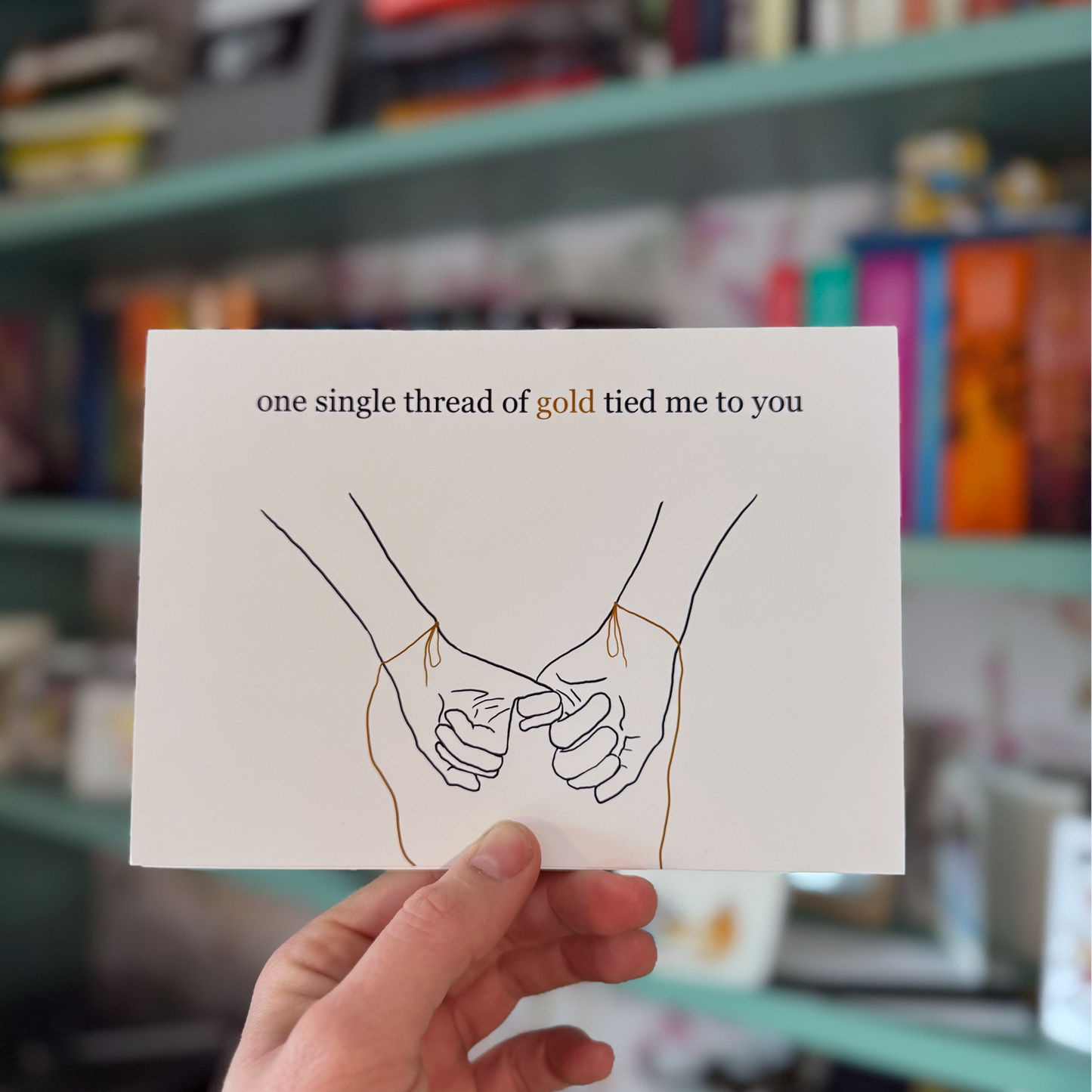 Invisible String Greeting Card