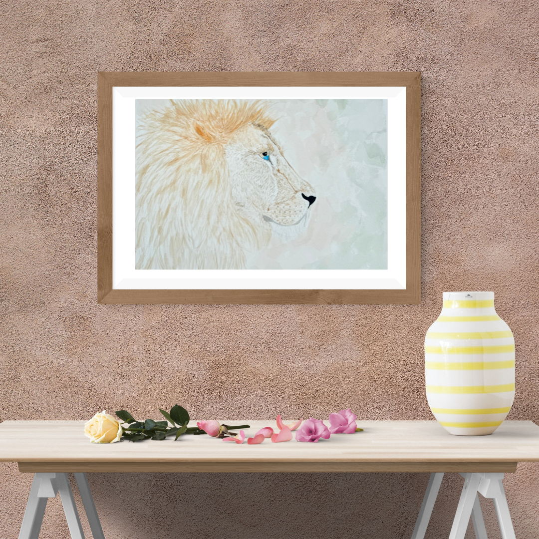The Lion Art Print