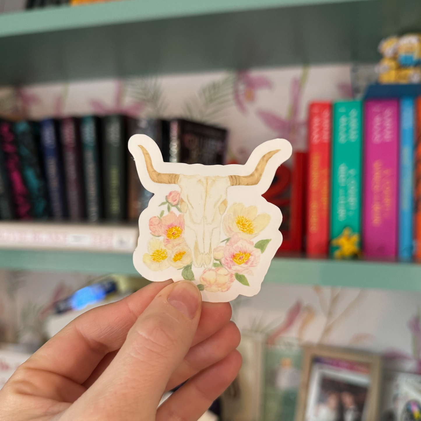 Longhorn Vinyl Sticker