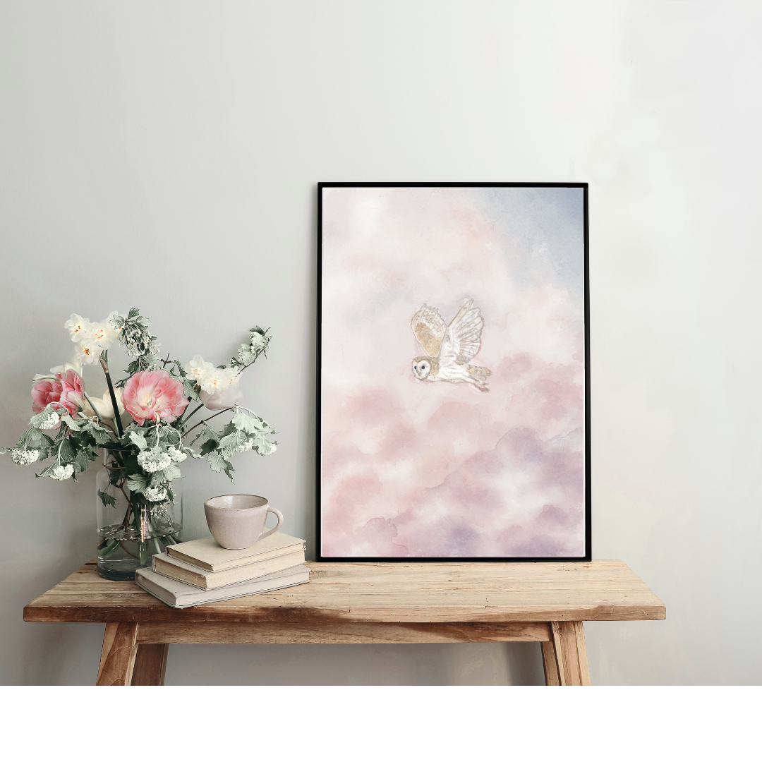 Mystic Owl Art Print