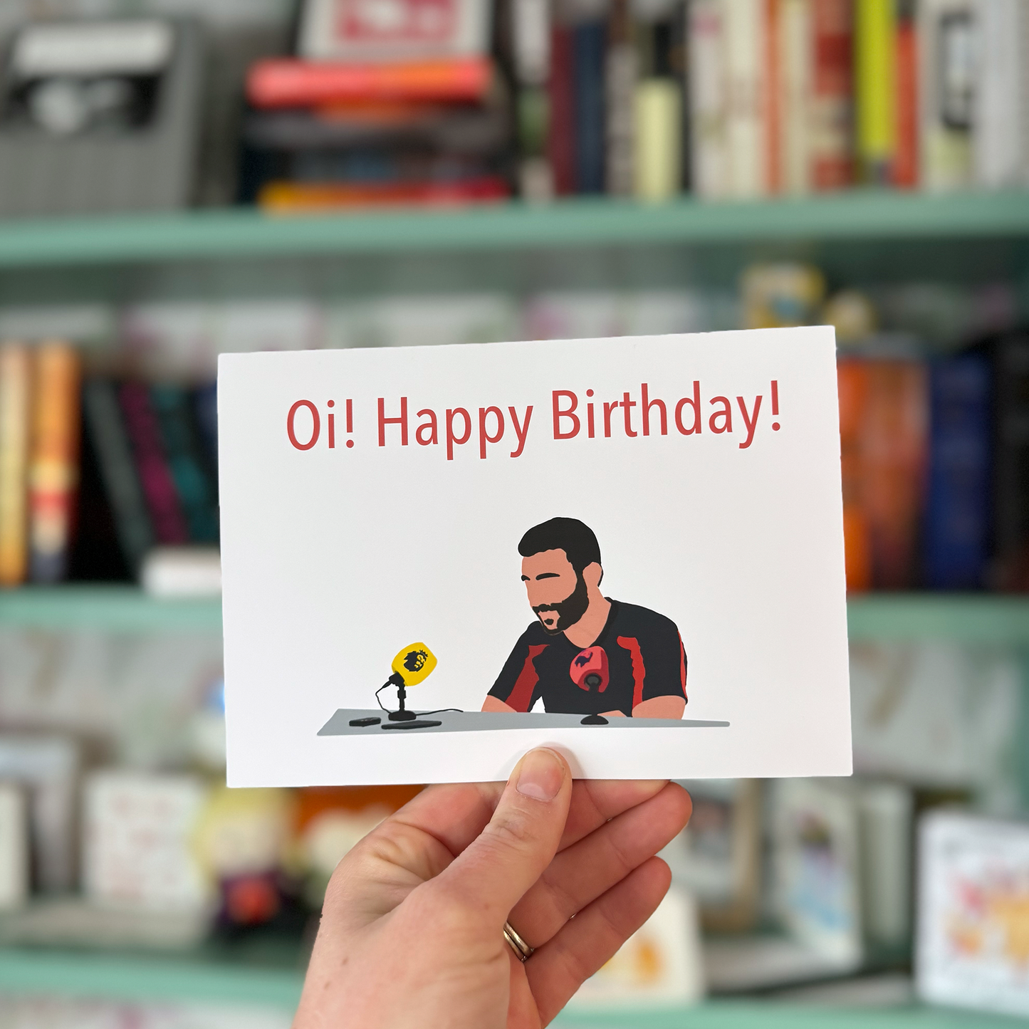 Oi Happy Birthday Greeting Card