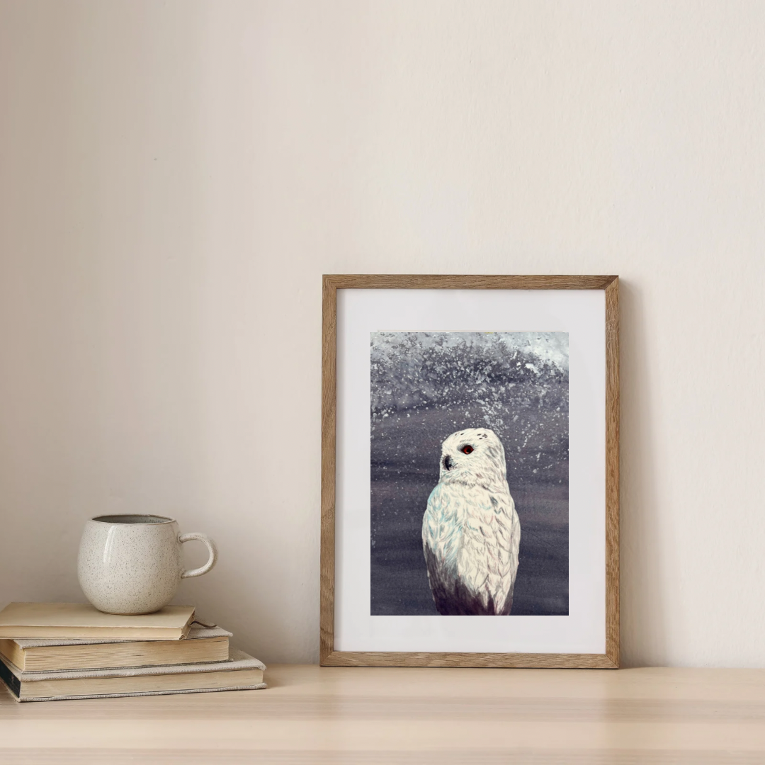 Owl Enigma Art Print