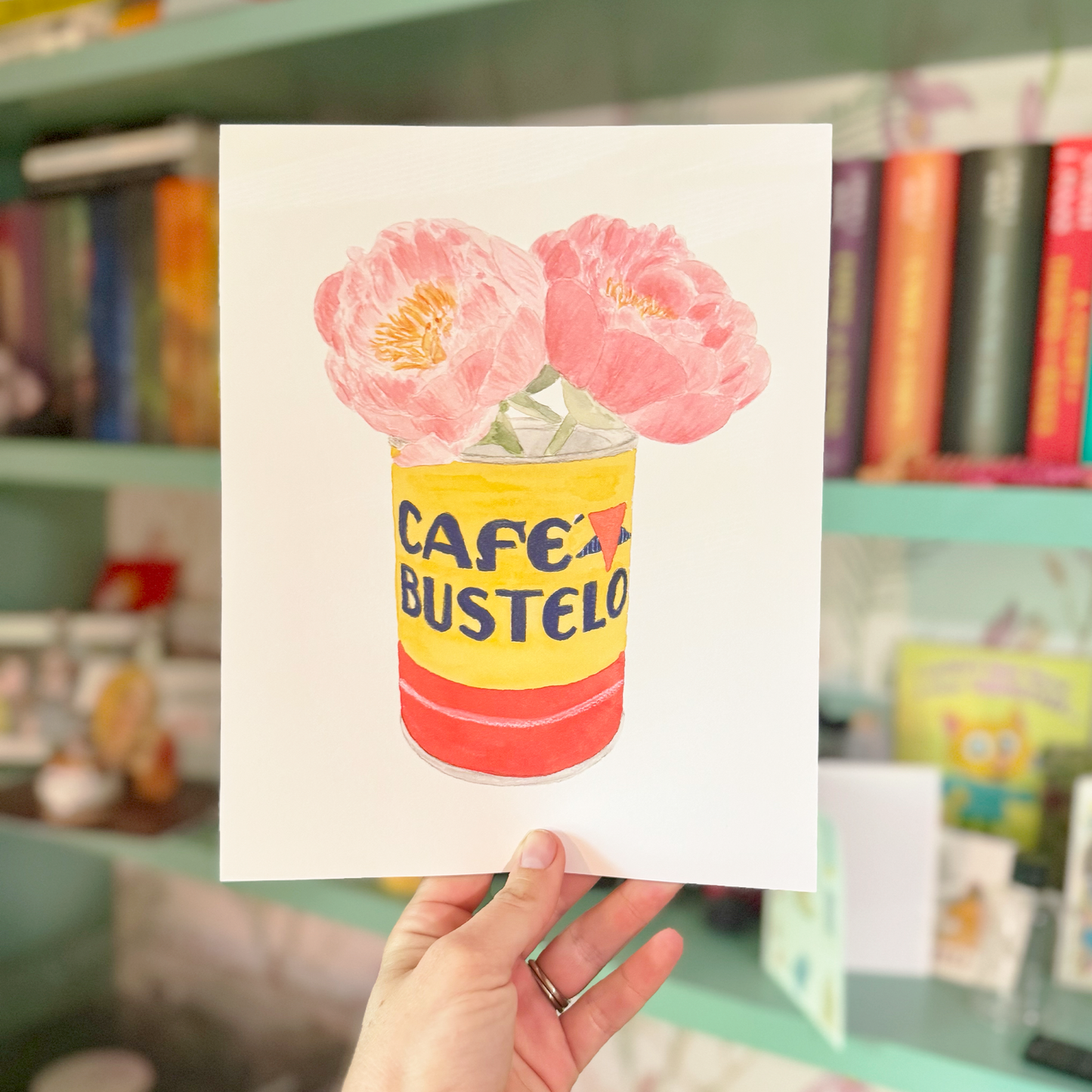 Peony Bustelo Art Print