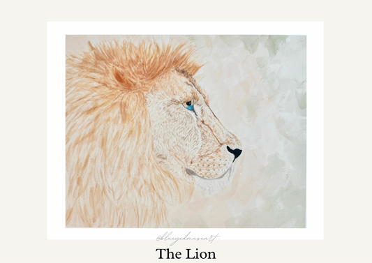 The Lion Art Print