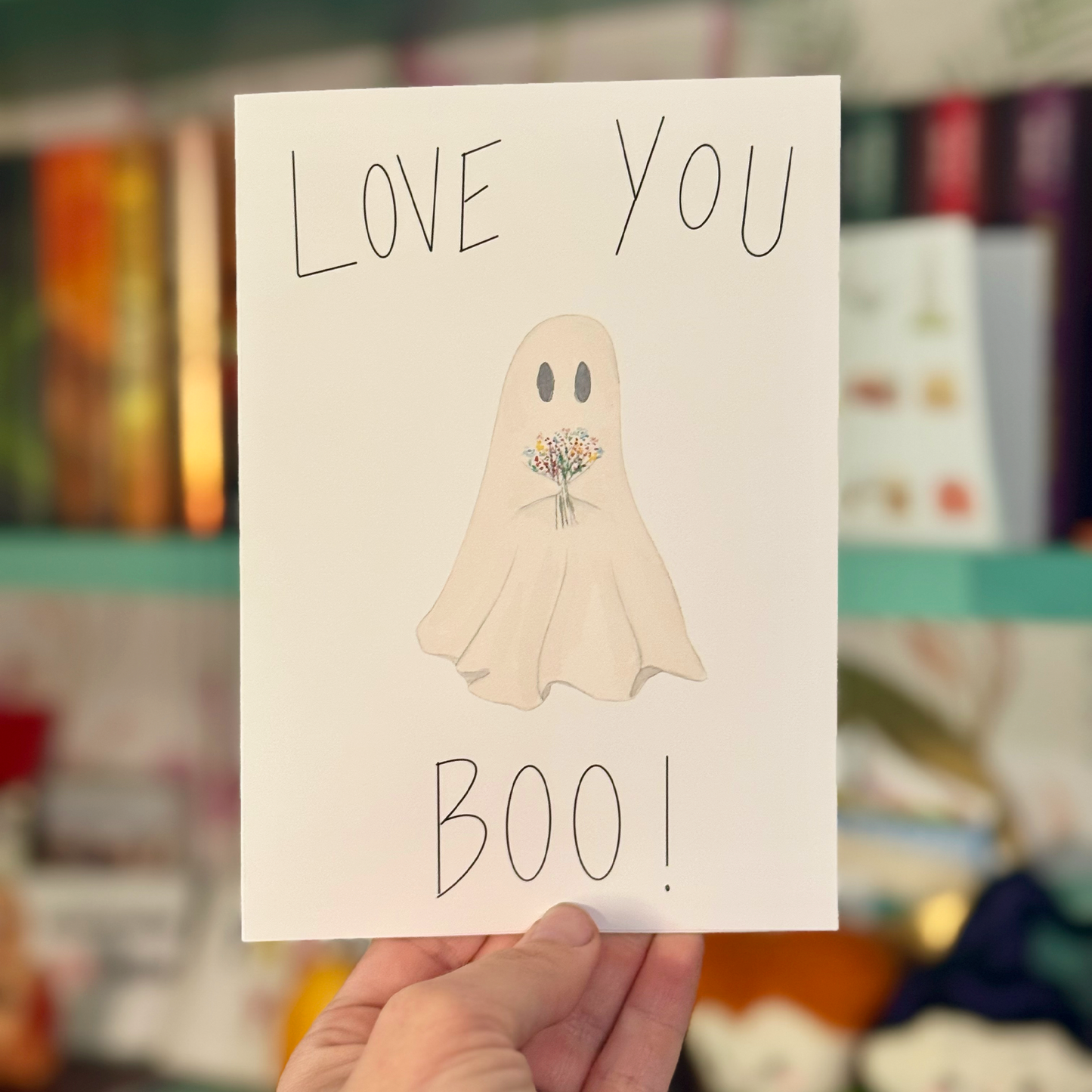 Love You Boo! Greeting Card