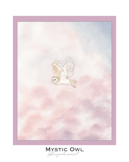 Mystic Owl Art Print